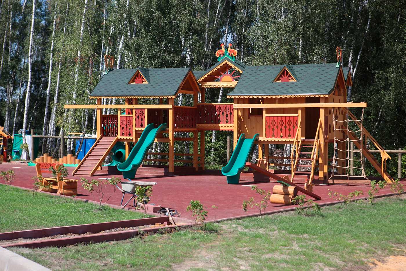 Детская площадка - Парк-отель Орловский